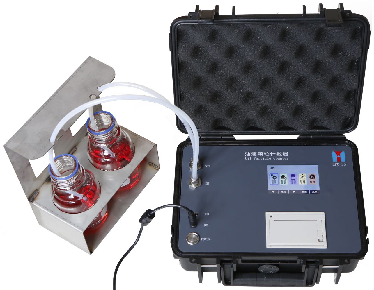 Portable Oil Particle and Moisture Analyzer LPC-P5