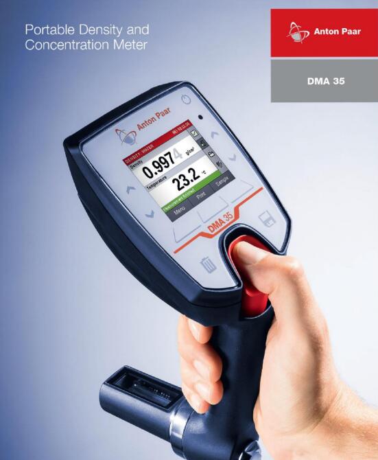 DMA 35 Portable Density and Concentration Meter